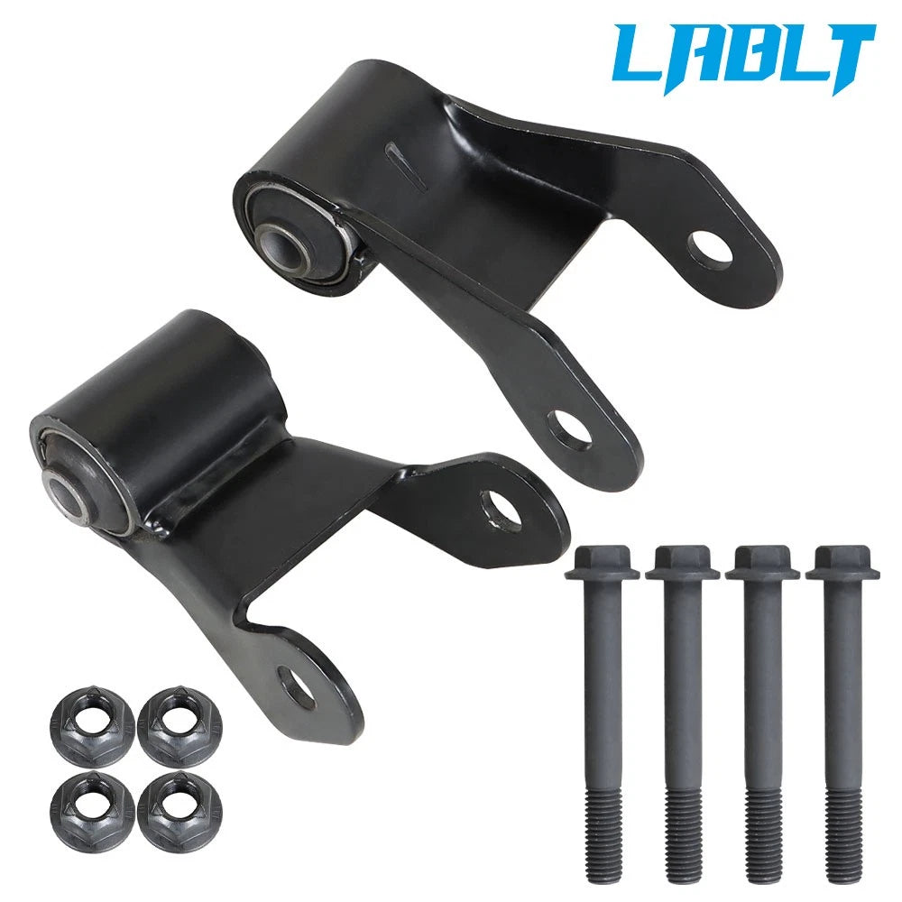 Leaf Spring Rearward Shackle Bracket Kit for Silverado 1500 2500 (1999–2013)