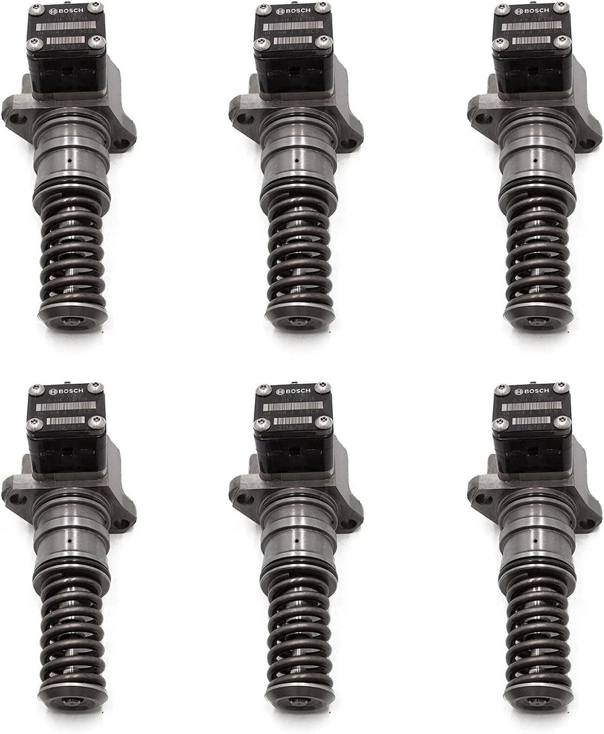 6Pcs Diesel Fuel Injector 10116257 for Liebherr L538 (Diesel Engine)