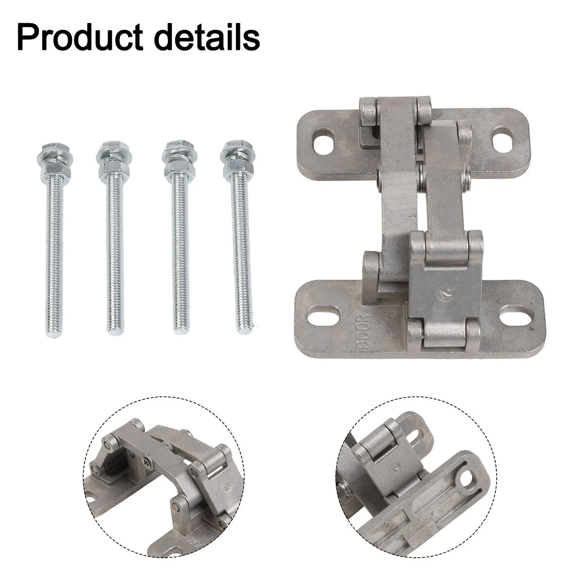 304 Stainless Steel Invisible Hinge for Stone and Hydrant Applications