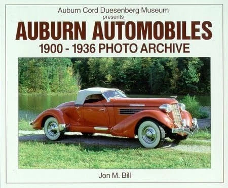 Auburn Boattail Speedster Phaeton 8 12 Cabriolet V12 Book (1900–1936)
