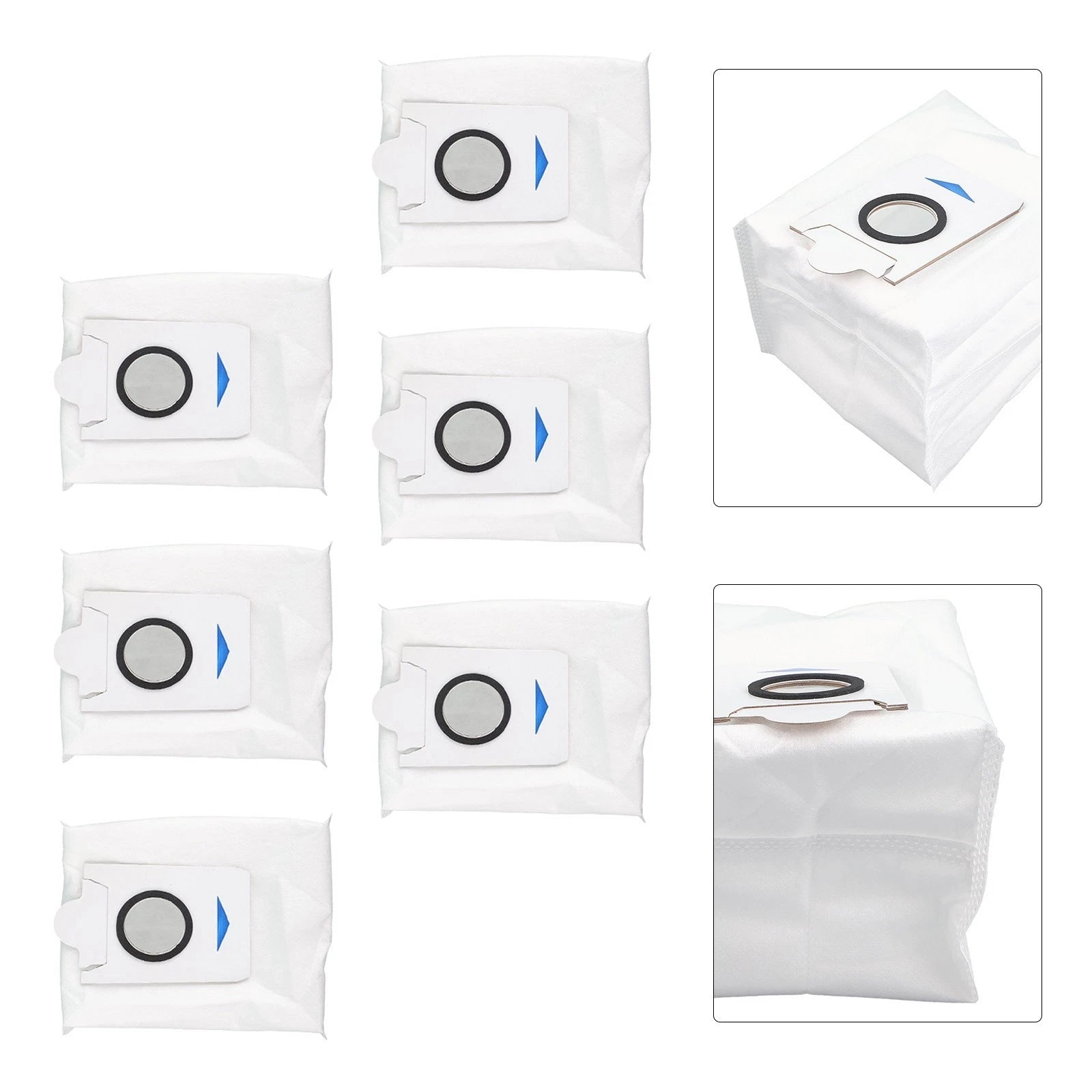 6Pcs Dust Bags for ECOVACS DEEBOT DDB030025 (N/A)