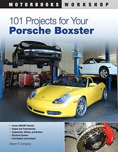 Porsche Boxster Manual Book for 986 987 (2005–2012)