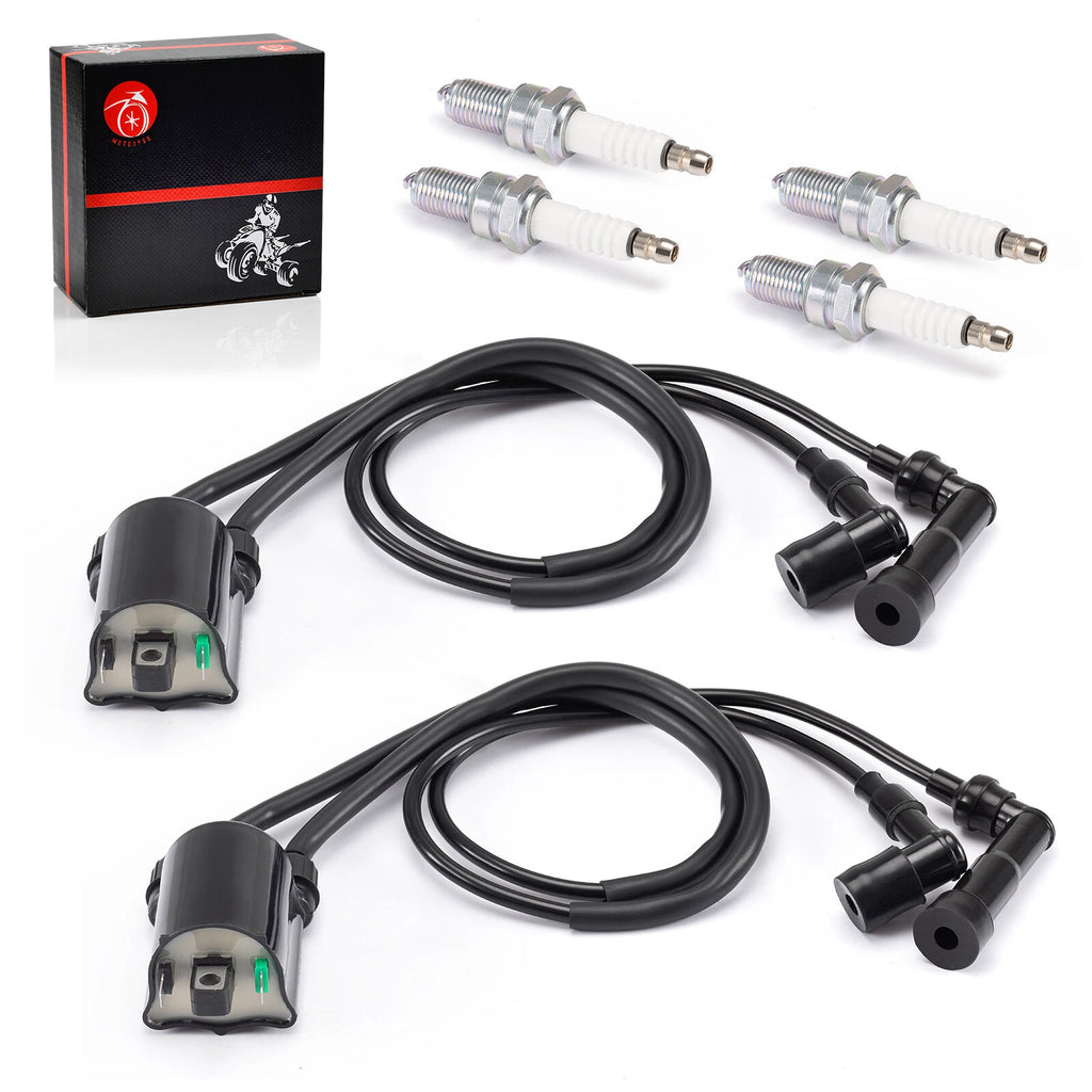 Ignition Coil Spark Plug for Kawasaki Vulcan 1500 Classic Drifter Nomad (1996–2008)
