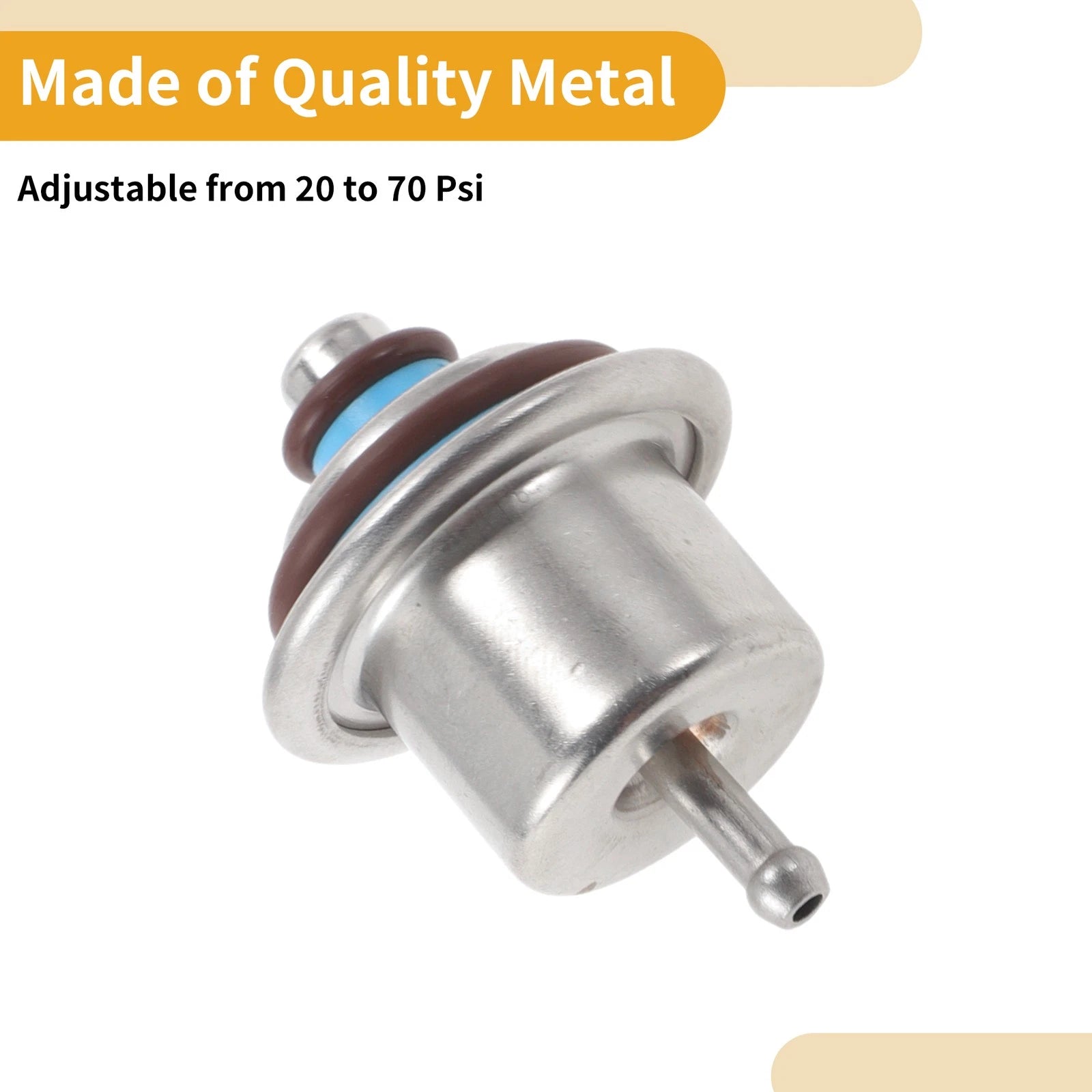 Fuel Pressure Regulator Replacement for Chevrolet Tahoe (2002–2005) 20-70 psi