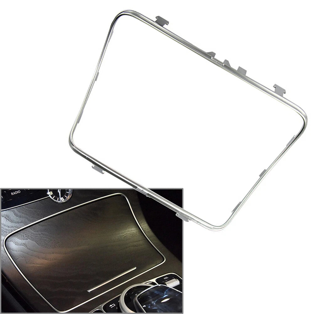 Cup Holder Box Chrome Frame for Mercedes C Class W205 W253 (2015–2019)
