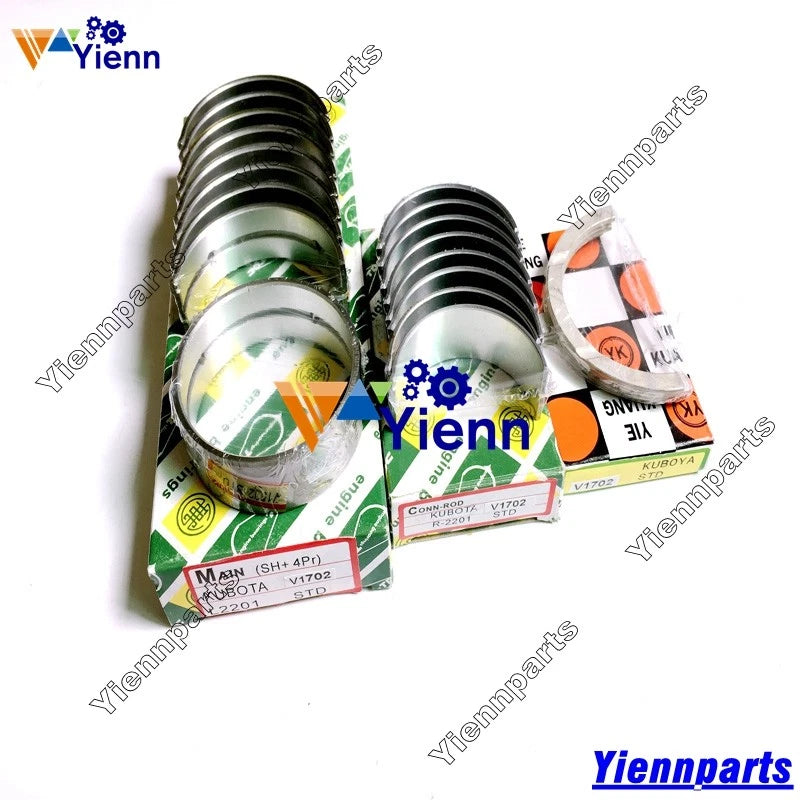 V1701 Overhaul Rebuild Kit for Kubota Engine (Piston, Liner, Gasket, Bearing)