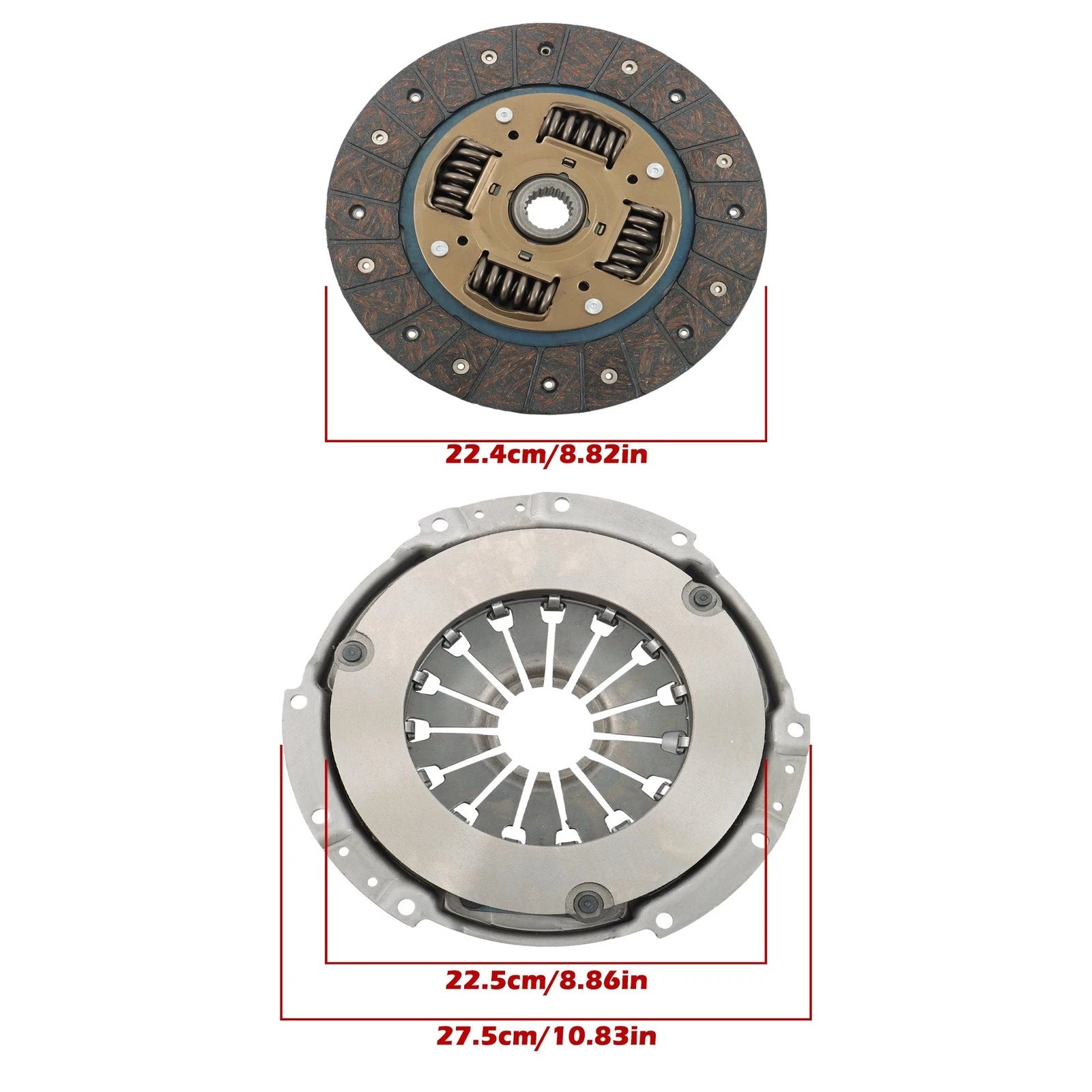 Transmission Clutch Kit 10-066 10-059 for Mazda 5 (2006–2010) L4 2.3L