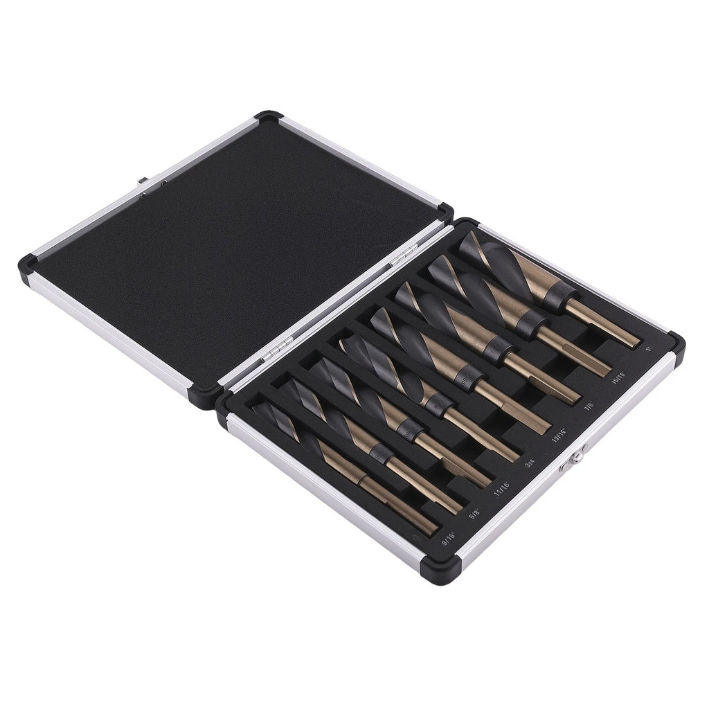 8 PCS HSS Wood Drill Bits Set for Professional Use (16" to 1")