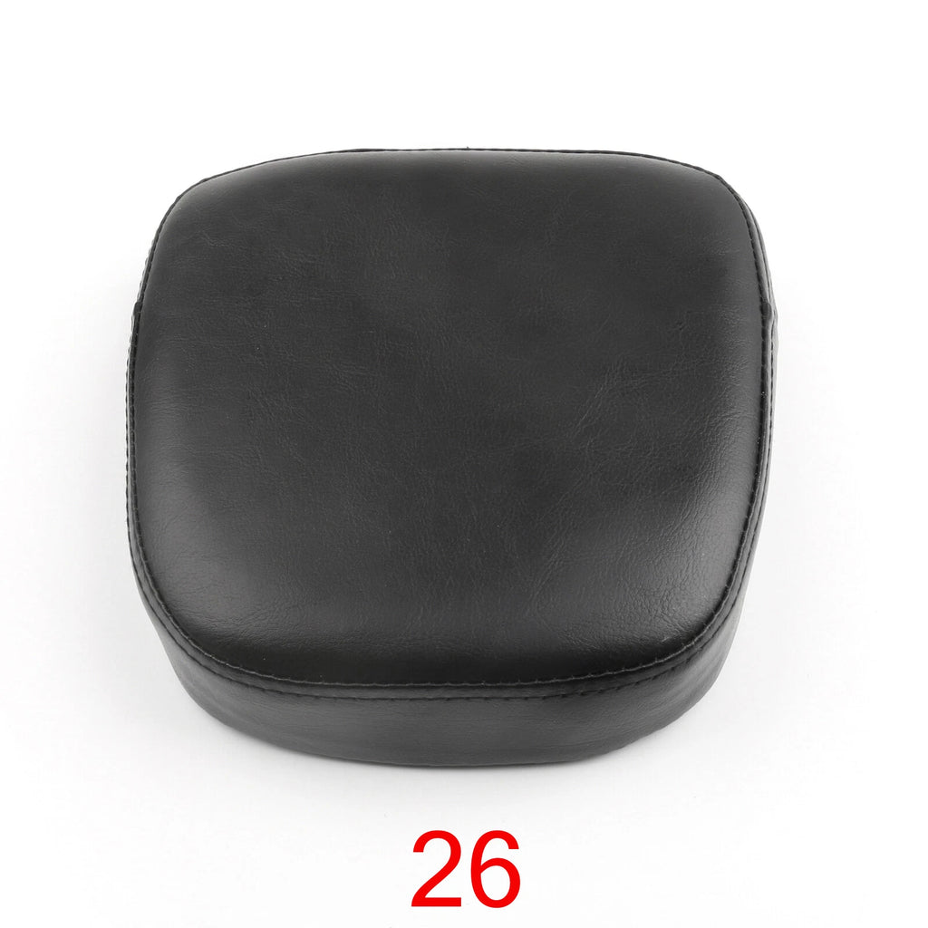 Universal Moto Backrest Cushion Pad for Kawasaki Honda Suzuki Yamaha (T9)