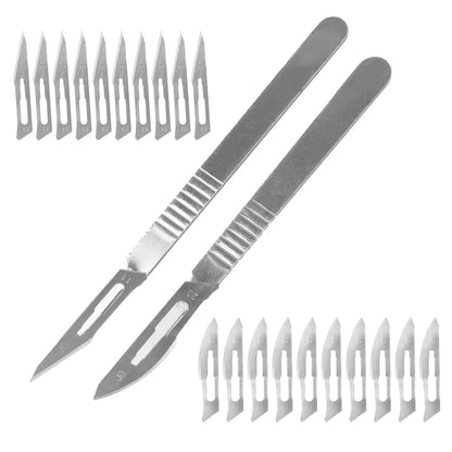 20pc Carbon Steel Blades Set for DIY Cutting Tools