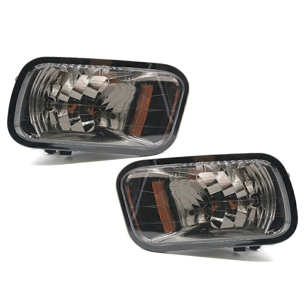 Pair Front Fog Light Lamps Smoke Lens for Dodge Ram 1500 2500 3500 (2009–2012)