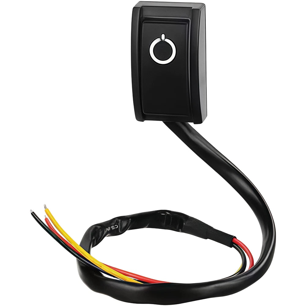 12V Push Button Switch with LED Light for Automotive (IP44 Rated)
