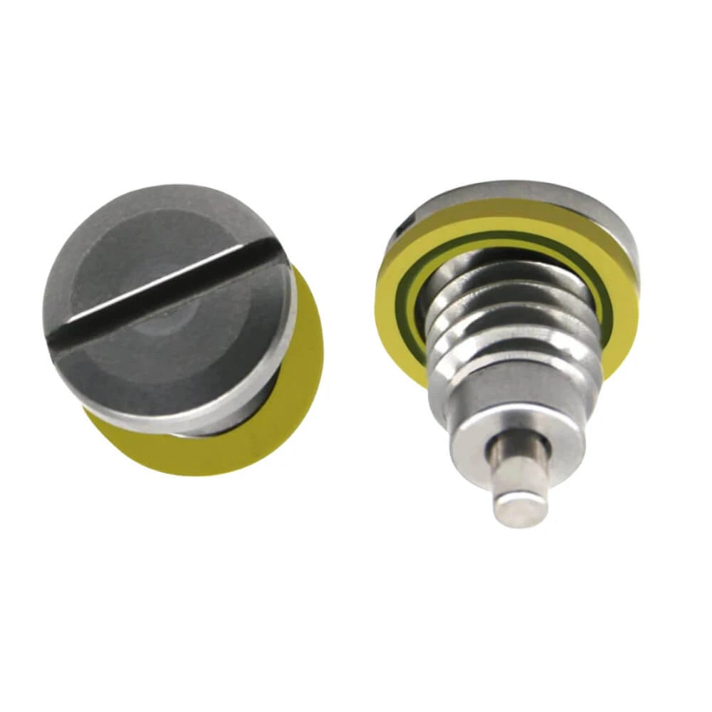 2Pcs Gearcase Drain Plug Screw Kit for Mercruiser Alpha One Gen II (8M0058389)