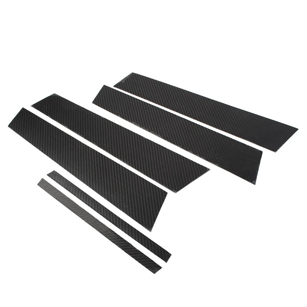 6x B Pillar Post Cover Trim for Alfa Romeo Giulia (2017–2021)