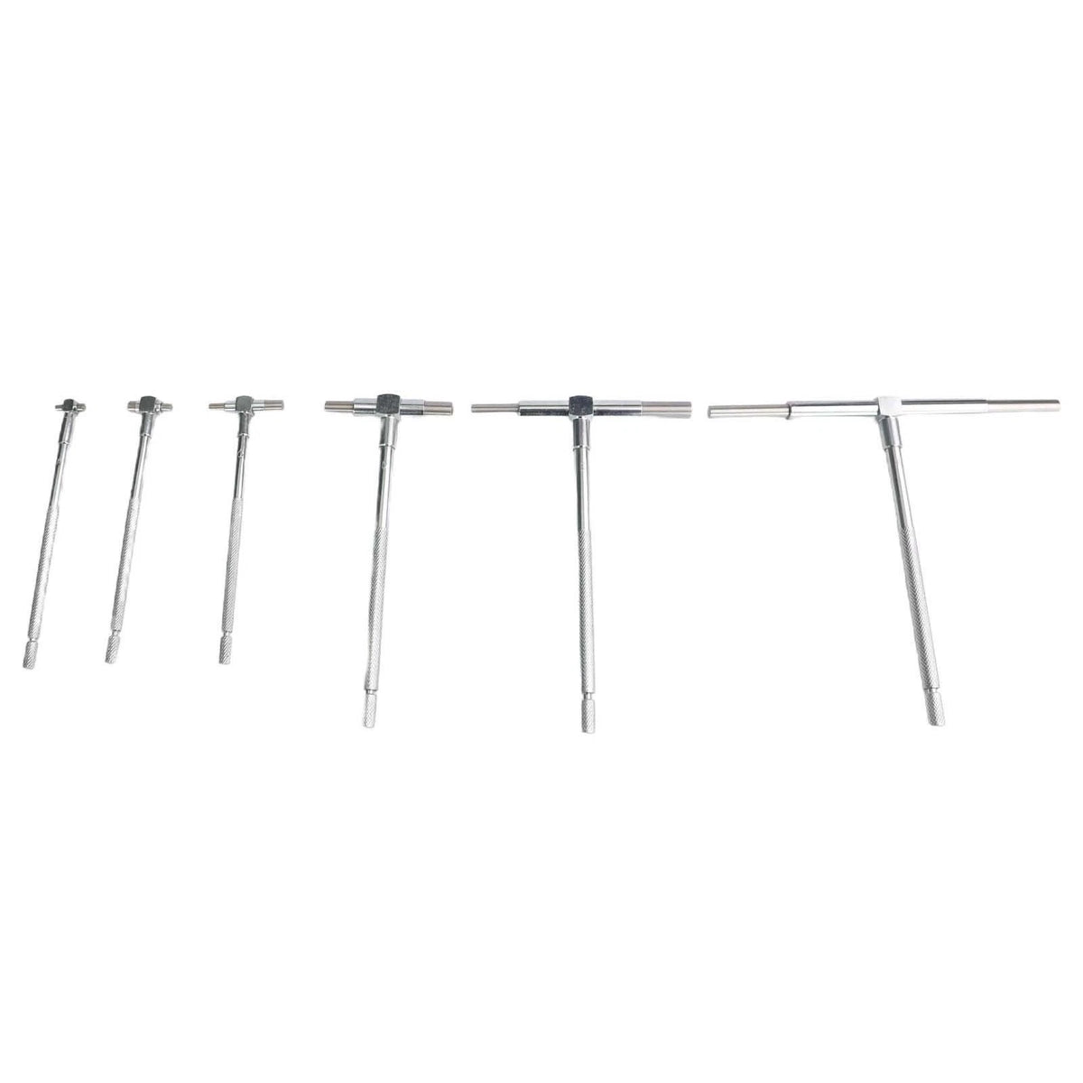 6pcs Micrometer Telescopic Gauge Set for Adjustable Inner Diameter Inspection