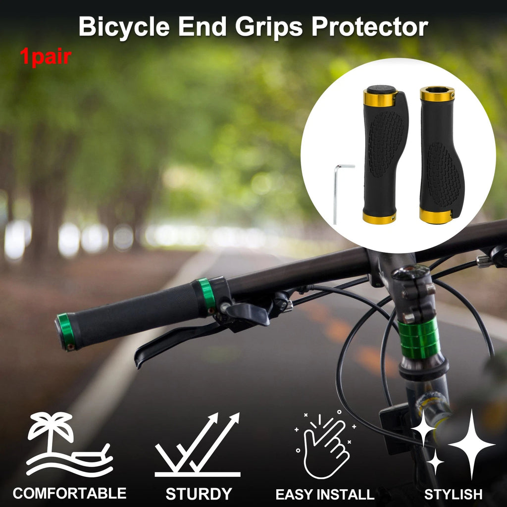 Bike Handlebar Grip Covers 125mm Lightweight MTB End Grips Protector 1 Set