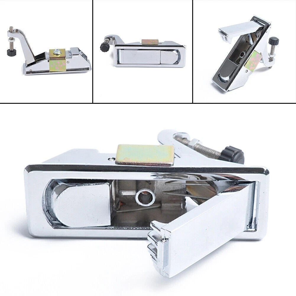 Silver Adjustable Chrome Compression Latch for Hand Operated Use