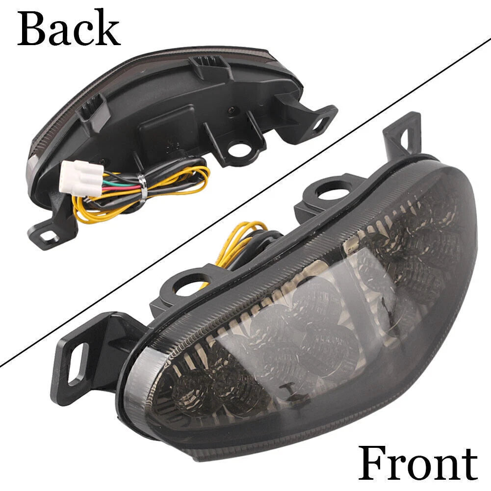 LED Rear Brake Tail Light Turn Signals for Kawasaki ER-6N (2009–2011) Smoke