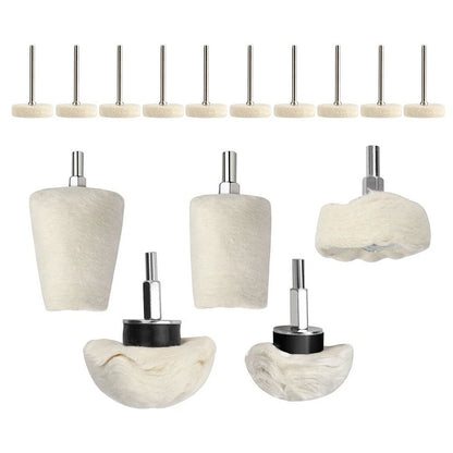 15pcs Polishing Buffing Pads Kit for Car Polishing and Grinding