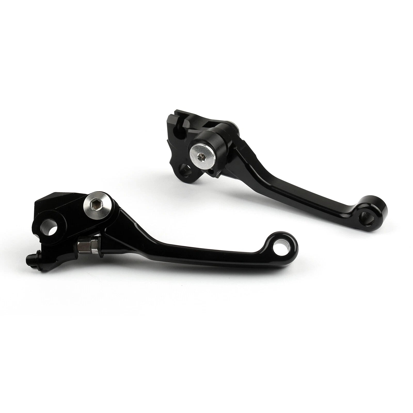 Pivot Brake Clutch Levers for Honda CRF250R CRF450R (2007–2014) Black