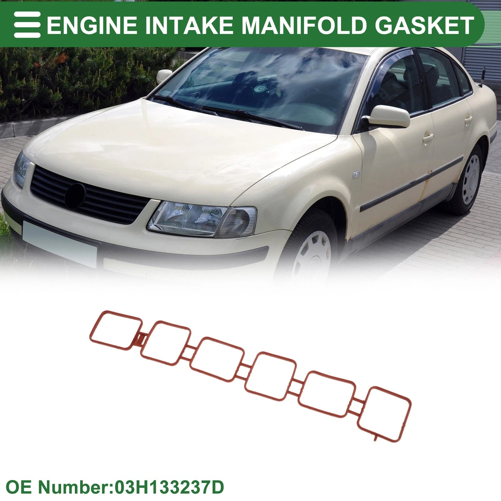 Engine Intake Manifold Gasket Replacement for Volkswagen Passat (2006–2007)