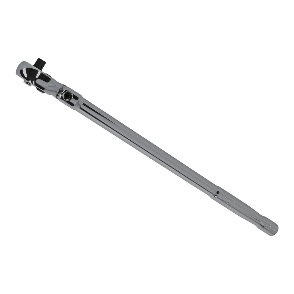 1/4in Drive 72-Tooth Flexible Head Ratchet Handle 12in Quick Release