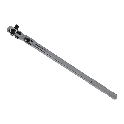 1/4in Drive 72-Tooth Flexible Head Ratchet Handle 12in Quick Release