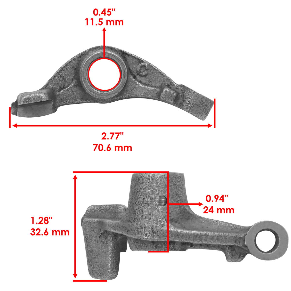 Engine Valve Rocker Arms Replacement for Honda TRX400EX Sportrax (1999–2014)