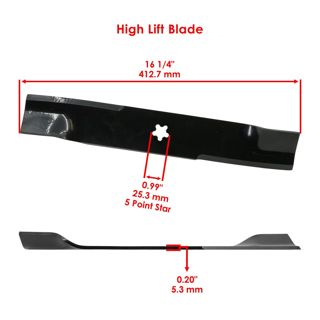 Deck Blade 48 Inch Replacement for Husqvarna RZ4824 TS348 YT48 (2000–2000)