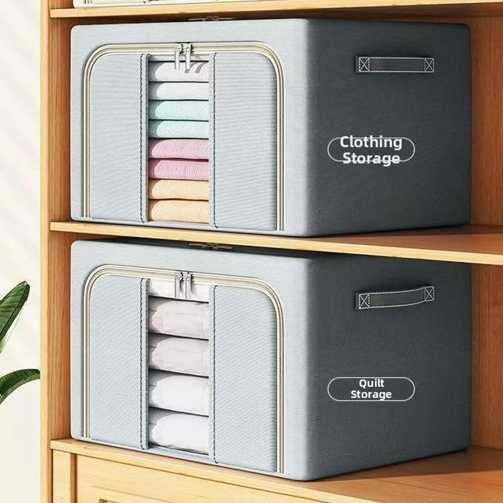Large Foldable Storage Box for T-Shirts (60x42x40cm)