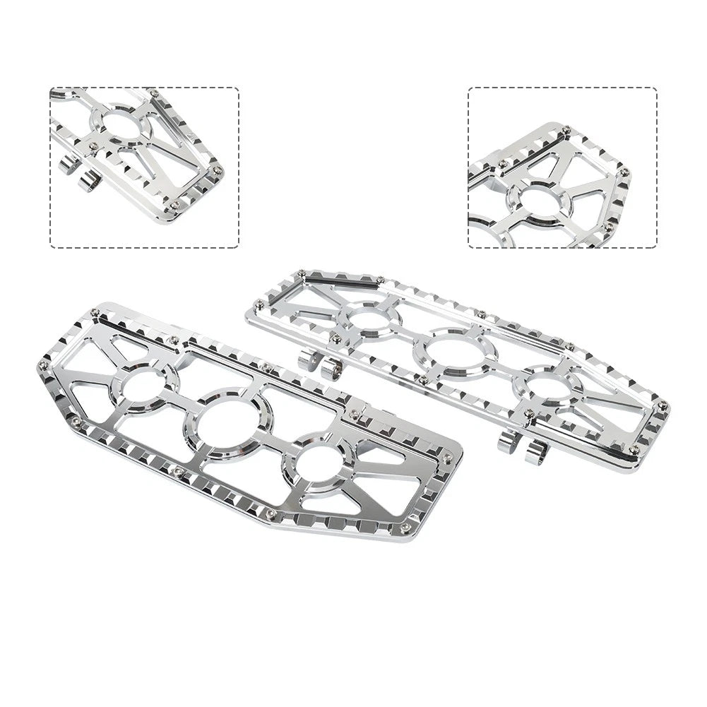 Rider Driver Floorboards for Harley Electra Glide FLHT FLHTC