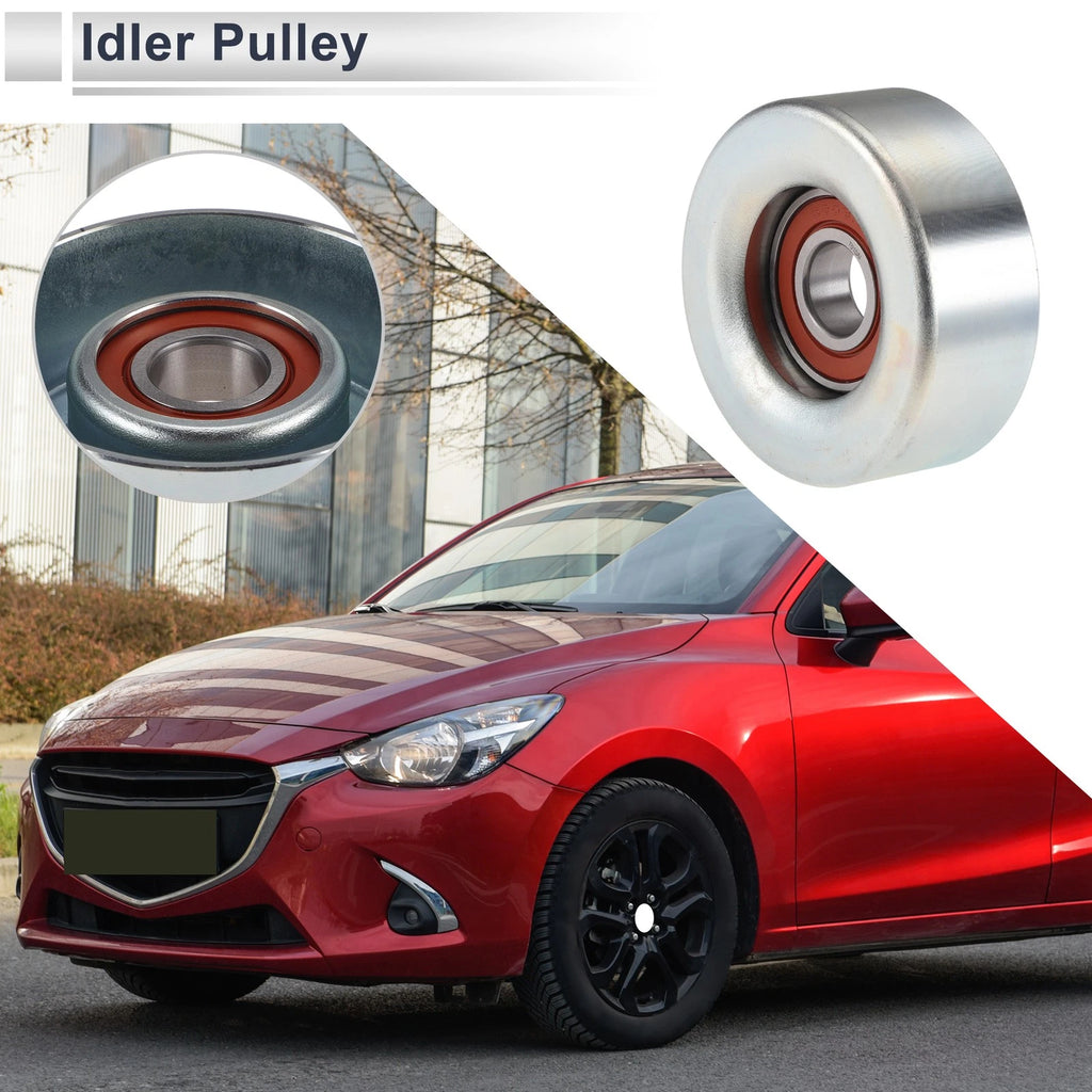 Drive Belt Idler Pulley Replacement for Mazda 3 BK (2003–2008)