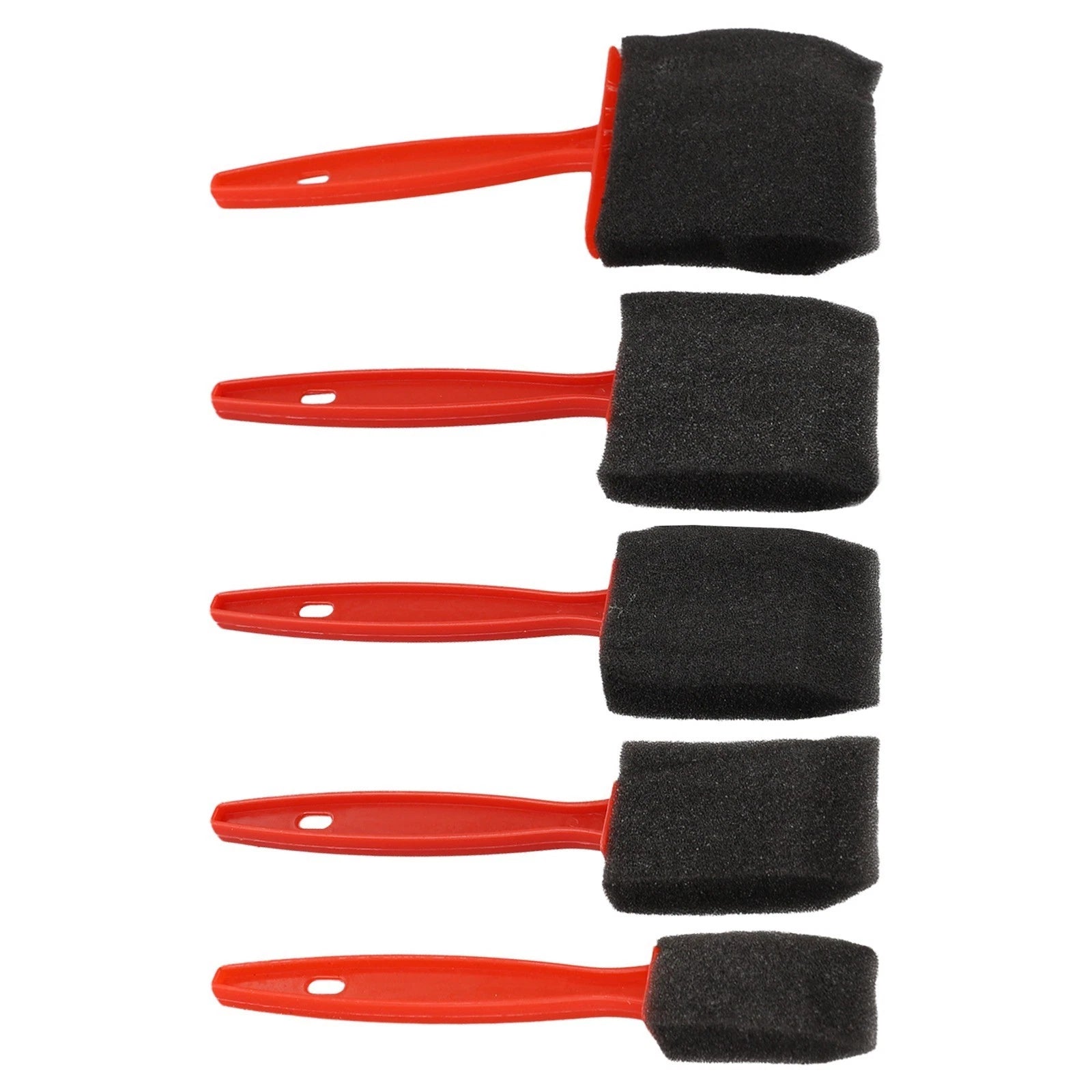 5PCS Sponge Foam Paint Brush Set for Craft Art Projects