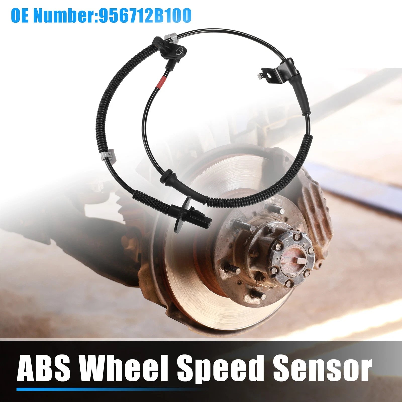 1 Pcs Front Right ABS Wheel Speed Sensor Replacement for Hyundai Santa Fe (2010–2018)