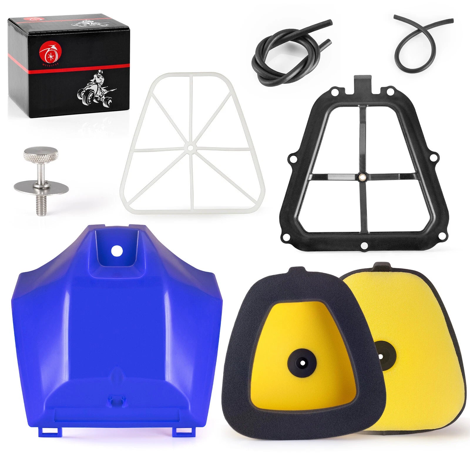 Air Filter Kit for Yamaha YZ250F YZ450F (2018–2022) - Includes Guide & Lid Cover
