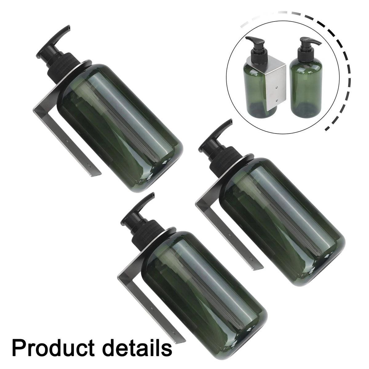 300ML Wall Mount Soap Dispenser for Practical Use