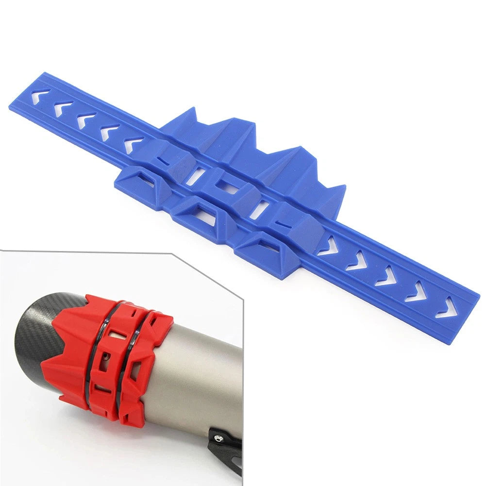 Exhaust Tail Pipe Guard Protector Cover for Universal Motorcycle (All Years)