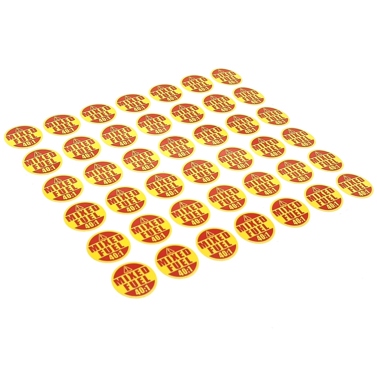Mixed Fuel 40:1 Sticker for