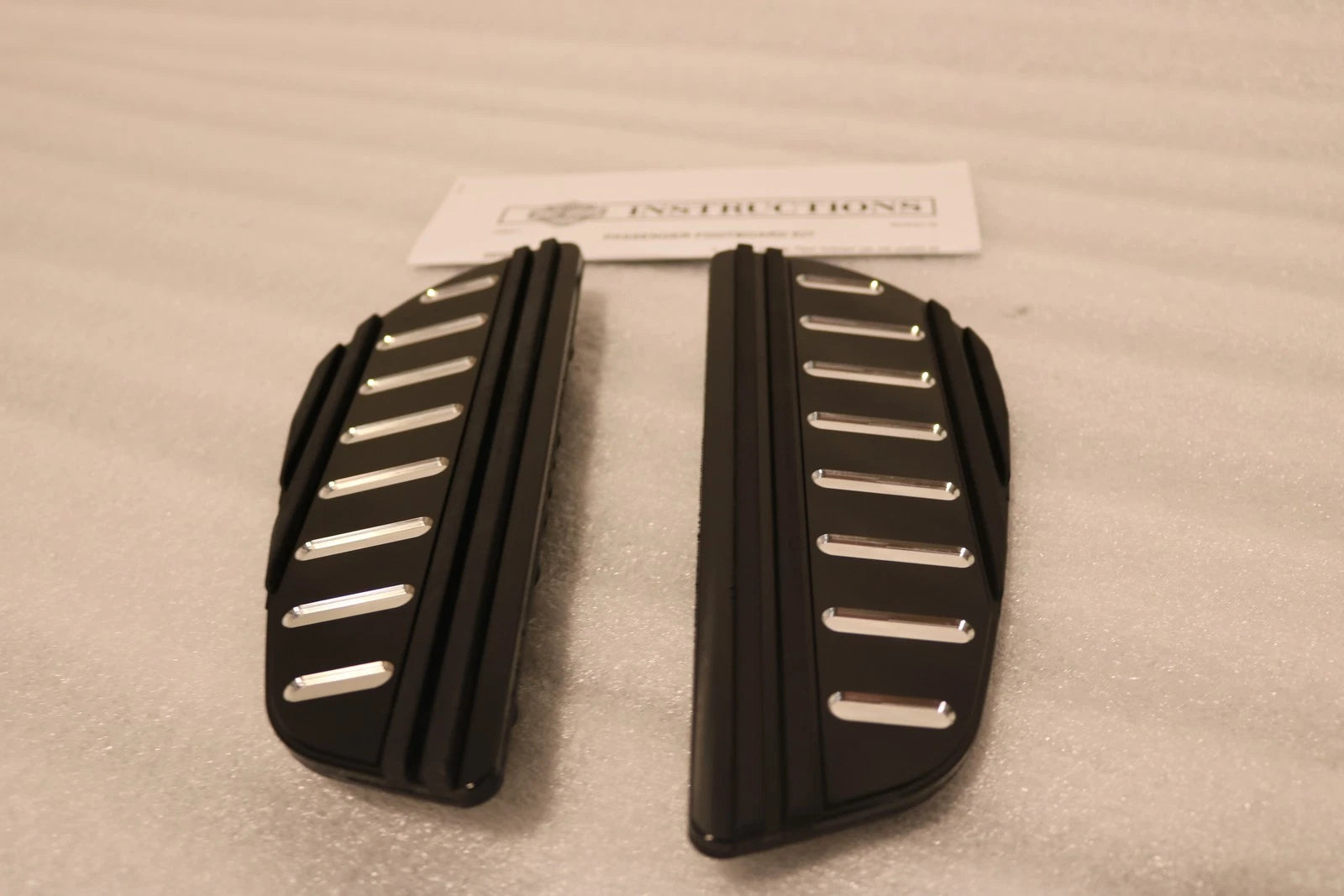 Edge Cut Passenger Footboard Inserts for Harley-Davidson Softail (2018–2023)