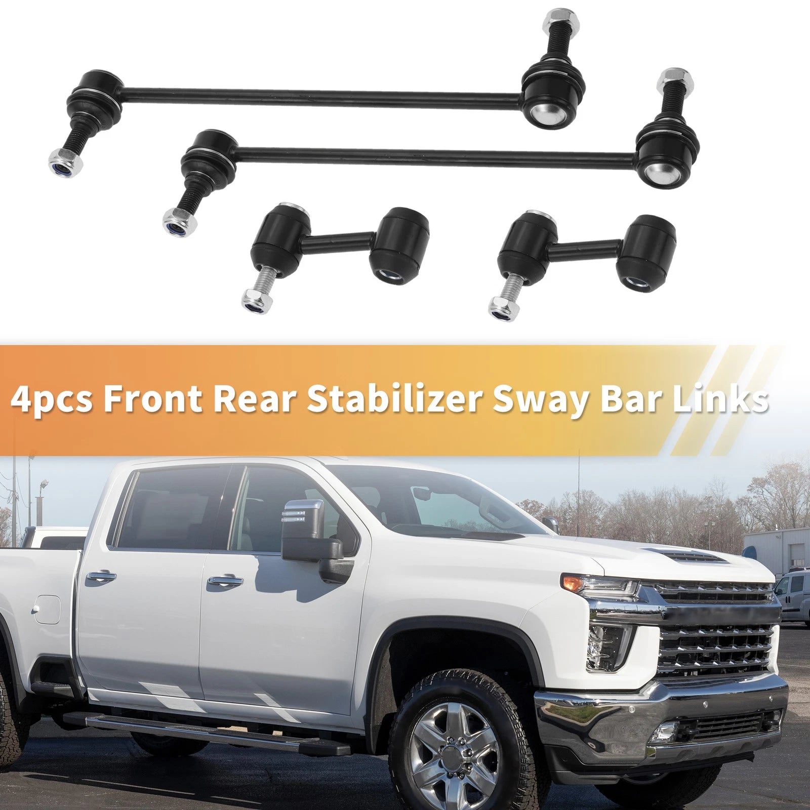 Sway Bar Link Kit Front Rear 4pcs for Buick Regal (2012–2012)
