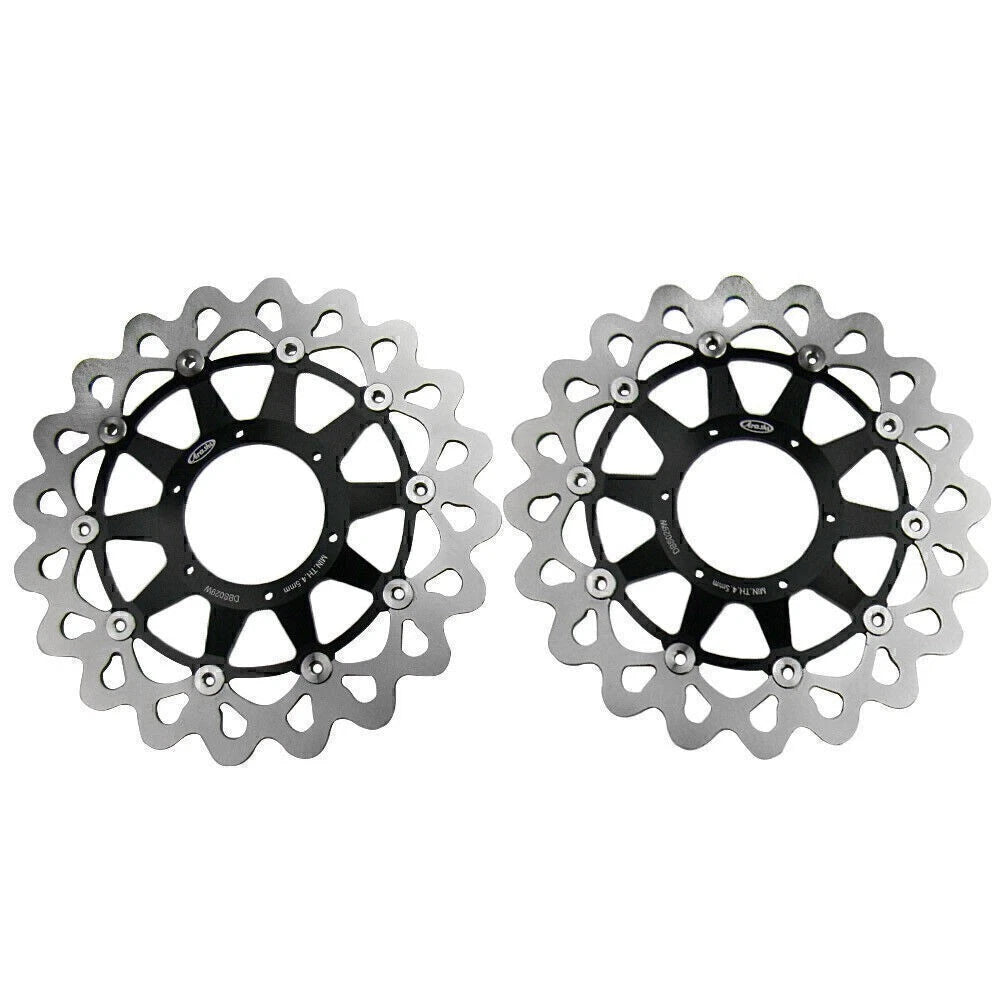 Front Rear Brake Rotors for Honda CBR1000RR (2006–2007) Stainless Steel