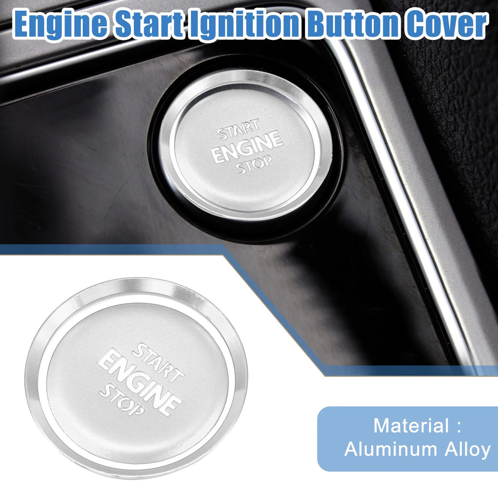 Engine Start Stop Ignition Button Cover Replacement for Volkswagen CC (2010–2017)