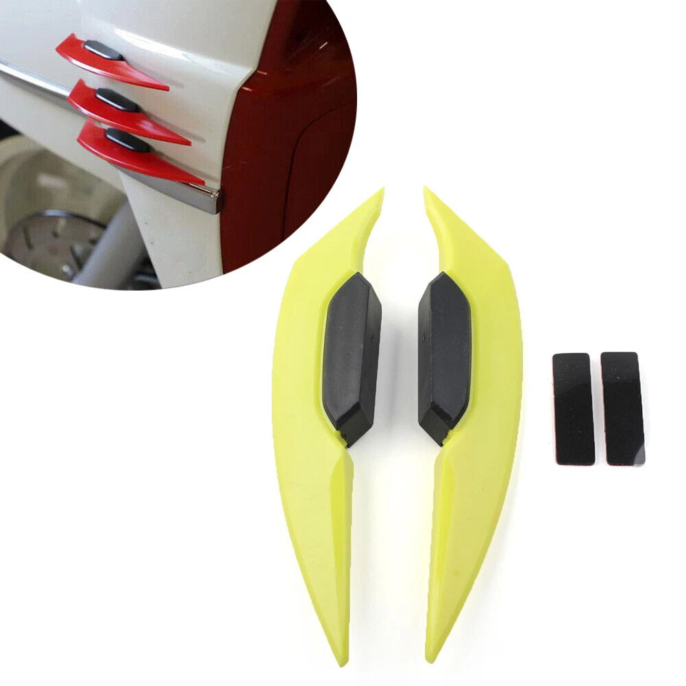 1 Pair Motorcycle Fairing Winglets Side Spoiler Deflector Kit Universal