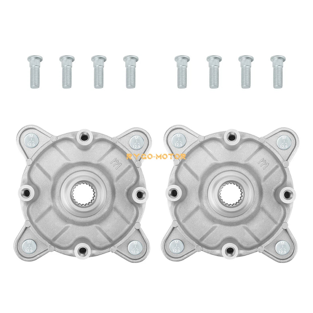 2X Front Wheel Hub & Studs for Polaris Sportsman 300 400 4x4 (2008–2010) 5136296
