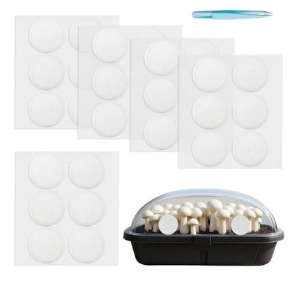 Cotton Ventilation Filter Discs for Monotub Growing (2mm Thick)