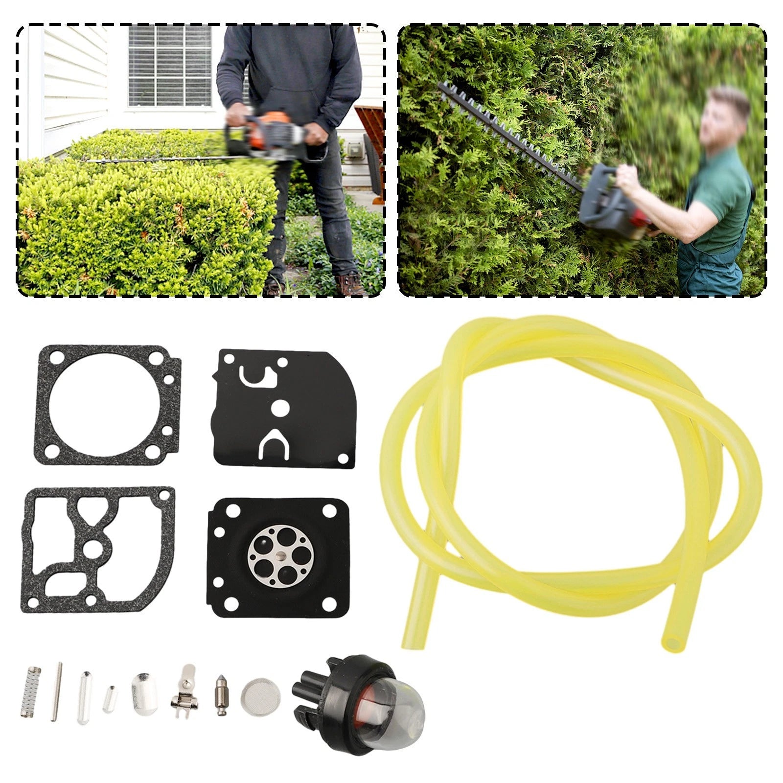 Carburetor Diaphragm Repair Kit for Trimmer