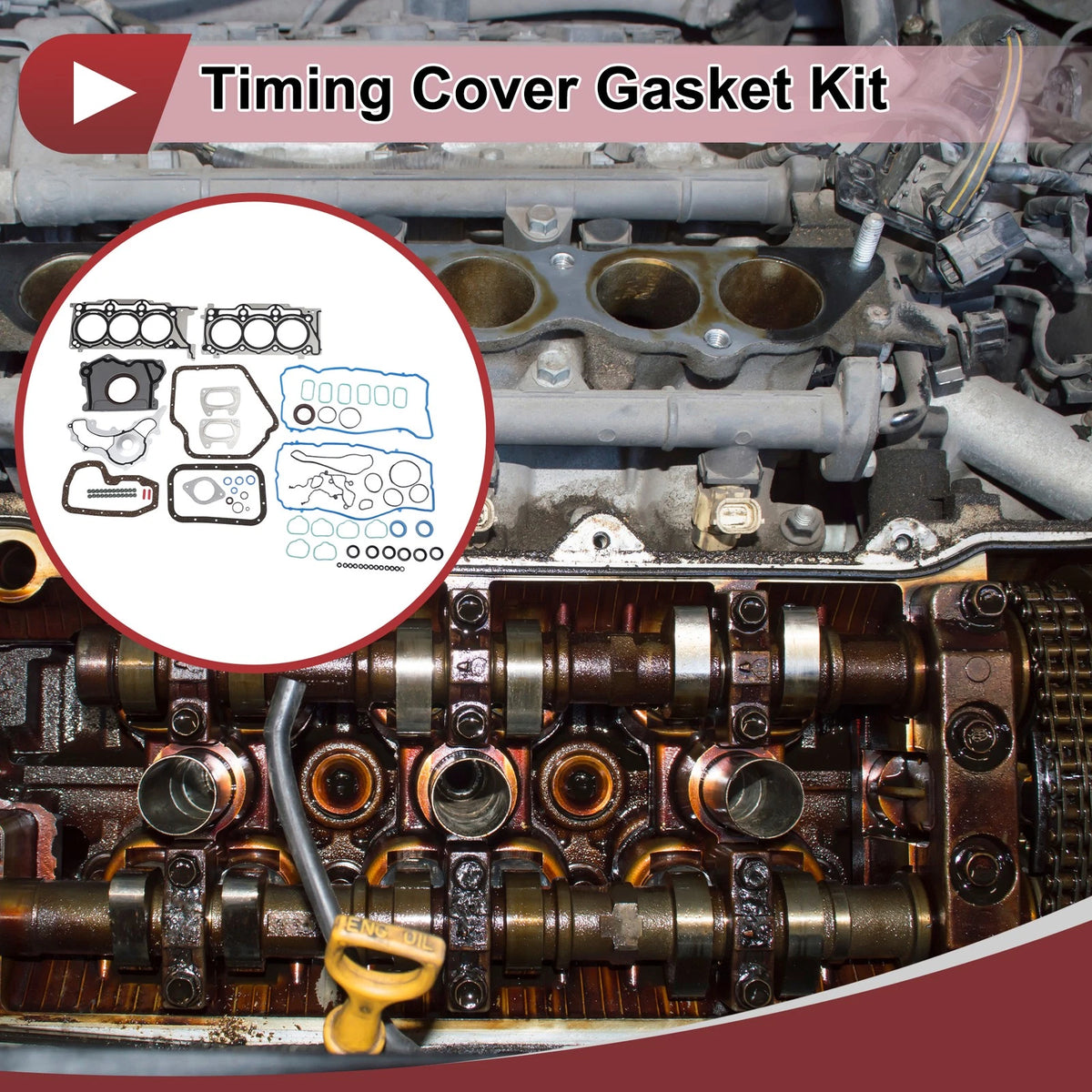 Timing Cover Gasket Kit No.HS26541PT for RAM 1500 3.6L (2013–2019)