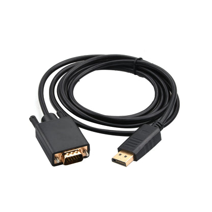 DP to VGA Adapter Cable for DisplayPort Devices (1080P)