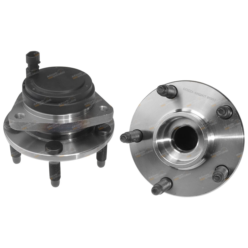 2 Front Wheel Hubs + Bearings for Holden Commodore VE (2006–2013)
