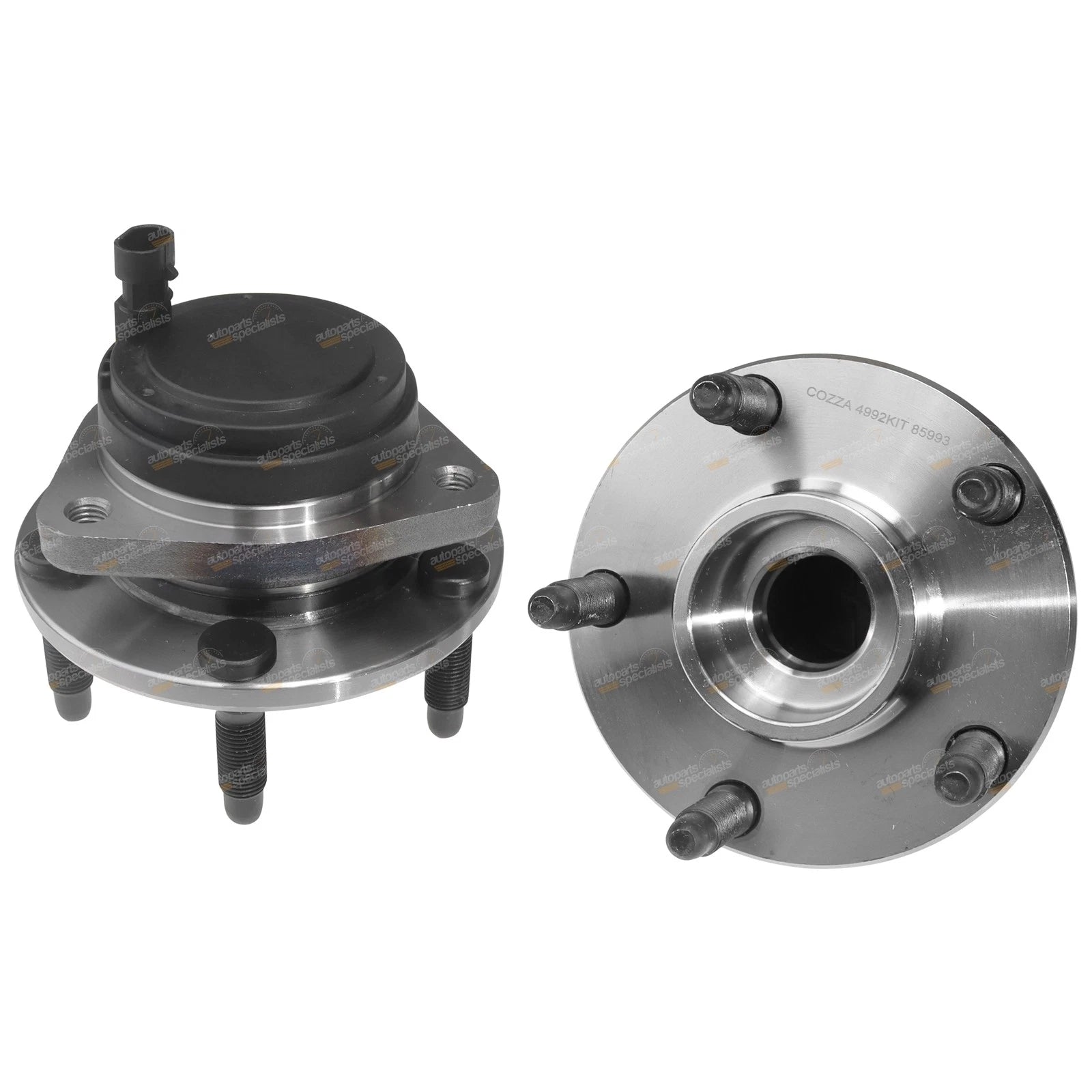 2 Front Wheel Hubs + Bearings for Holden Commodore VE (2006–2013)